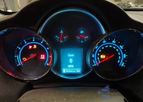 2012 Chevrolet Cruze 1Lt из США, поврежденный, VIN 1G1PL5SC9C7339922